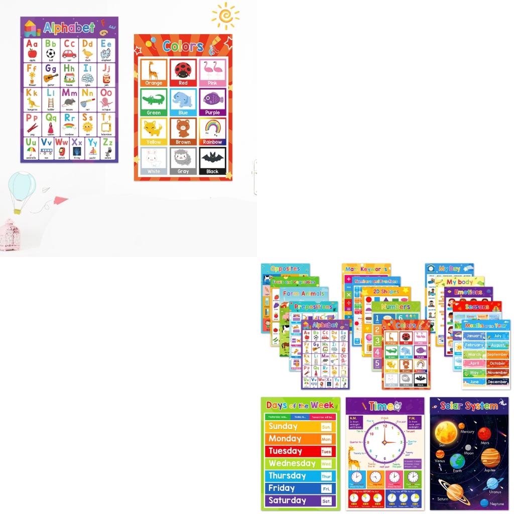Kids Education Number - الرسوم البيانية الملصقة لتعلم حيوانات الفاكهة