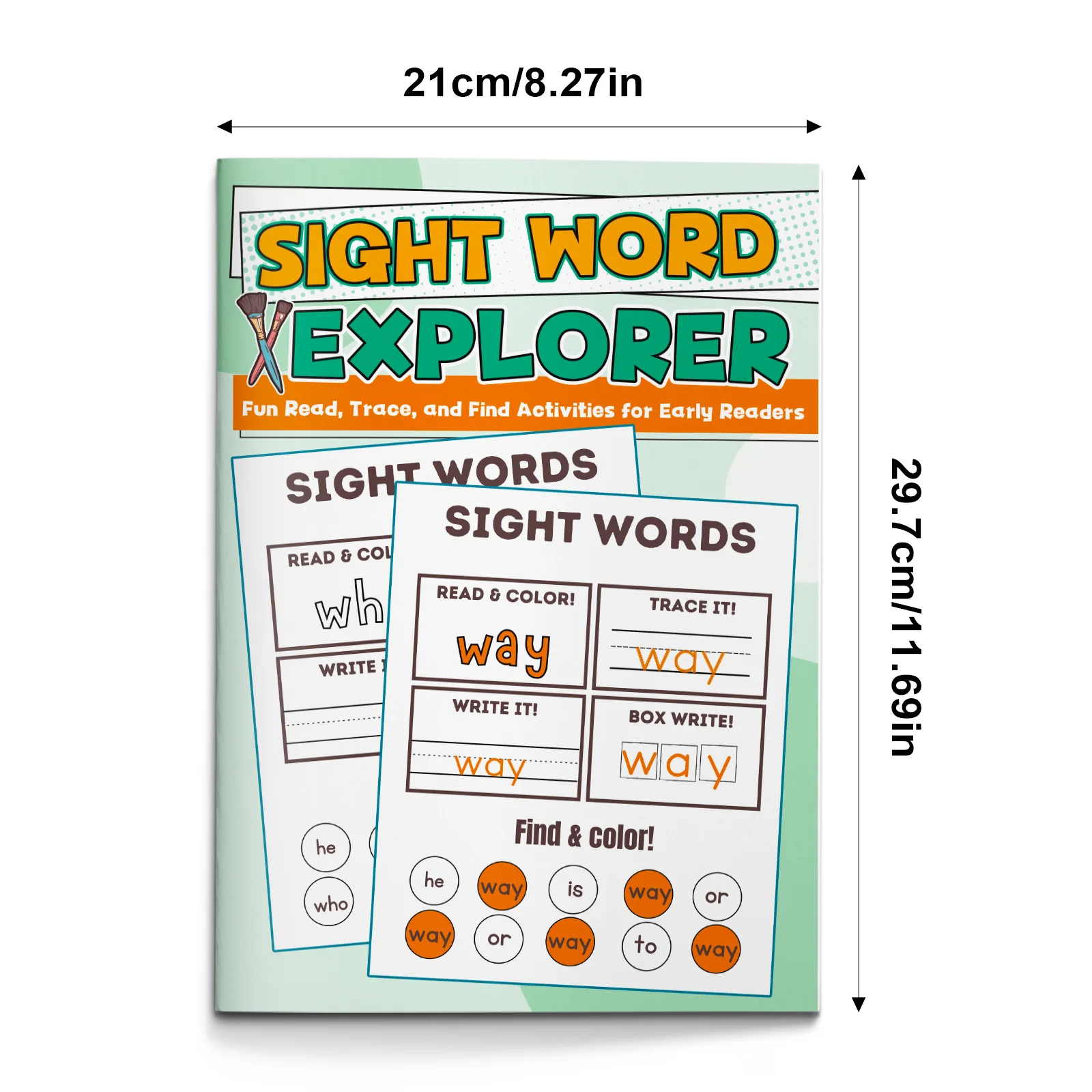 كتاب تلوين الكلمات الإنجليزية  - مراجعة Kids Education Activities وسعره