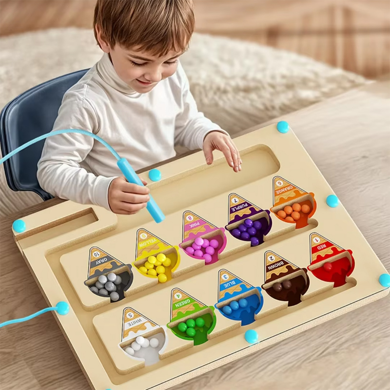 الآيس كريم المغناطيسي اللون وا - مراجعة Kids Education Number وسعره
